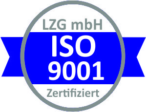 LZG Zertifikat - DIN EN ISO 9001:2015
